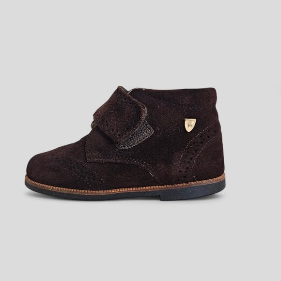 Venettini Toddler Boys Carl Suede Leather Shoes – Size 6.5 (EU 23) - Picture 3 of 9